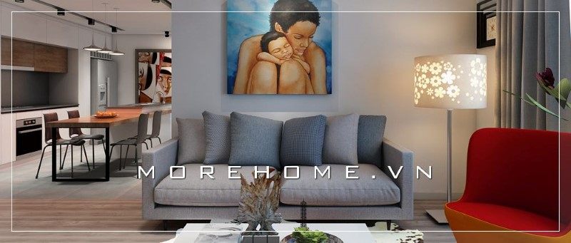 Với kiểu dáng thiết kế ấn tượng, phòng khách chung cư hiện đại được thiết kế theo phong cách hiện đại mang đến ấn tượng tốt với mọi ánh nhìn.